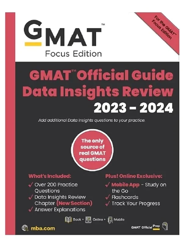 Gmat Official Guide Data Insights Review 2023-2024